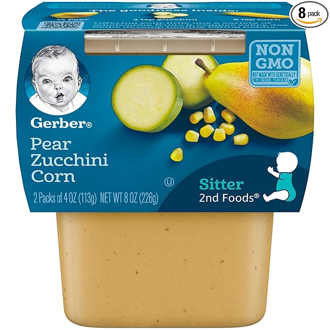 gerber pear zucchini corn