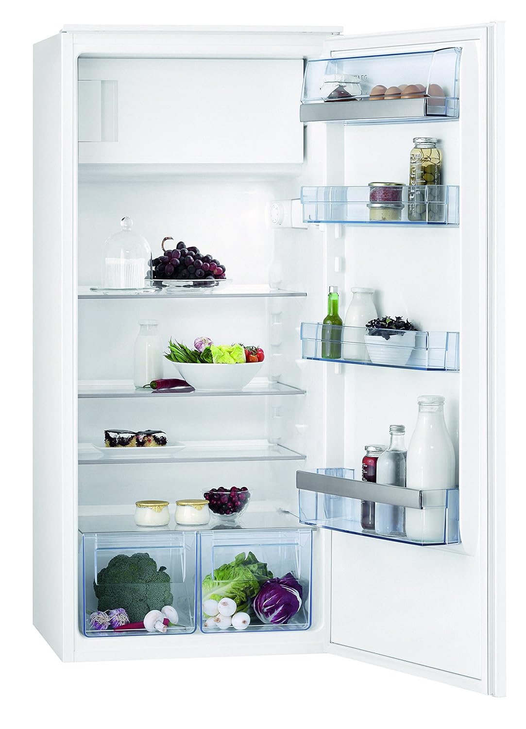 AEG SKS61240S1 - Nevera combi (Integrado, Color blanco, Derecho ...