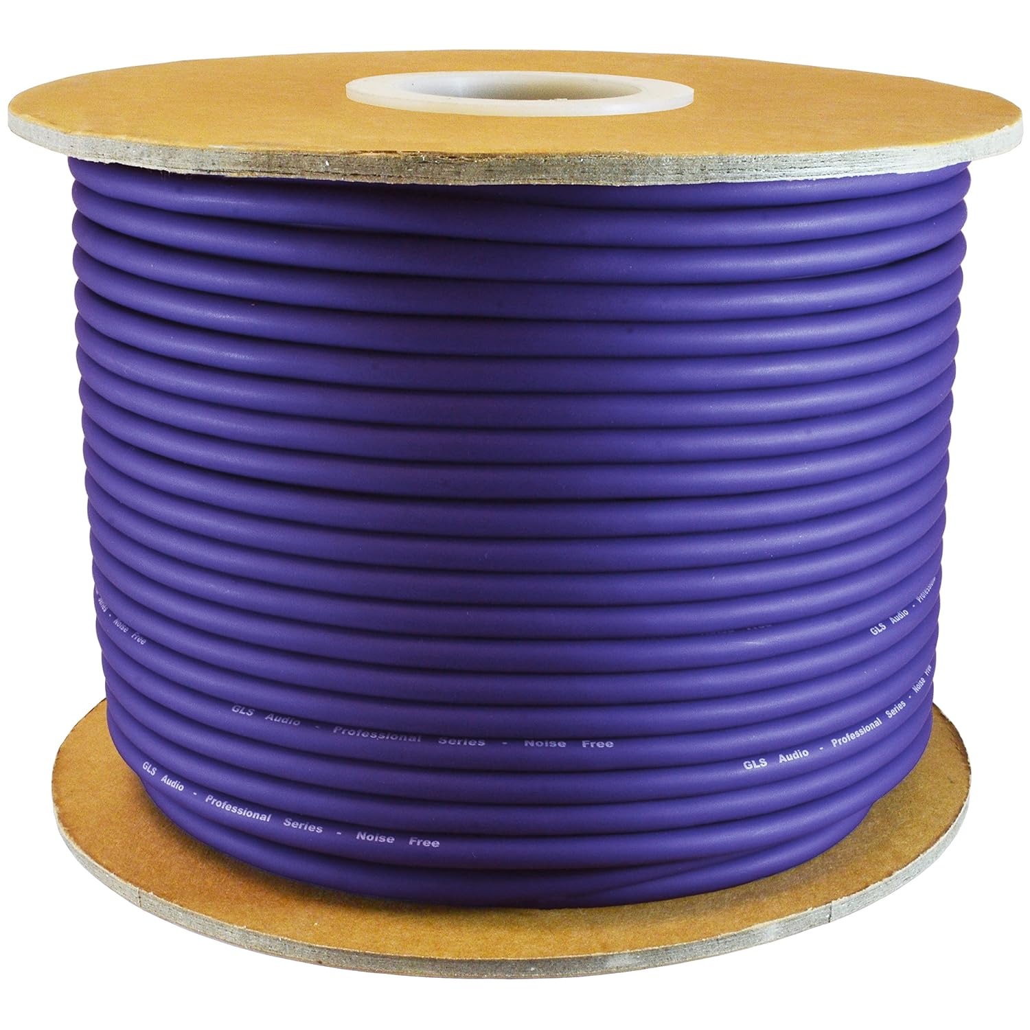 GLS AUDIO Bulk Microphone Cable 300' Purple Mic 300ft