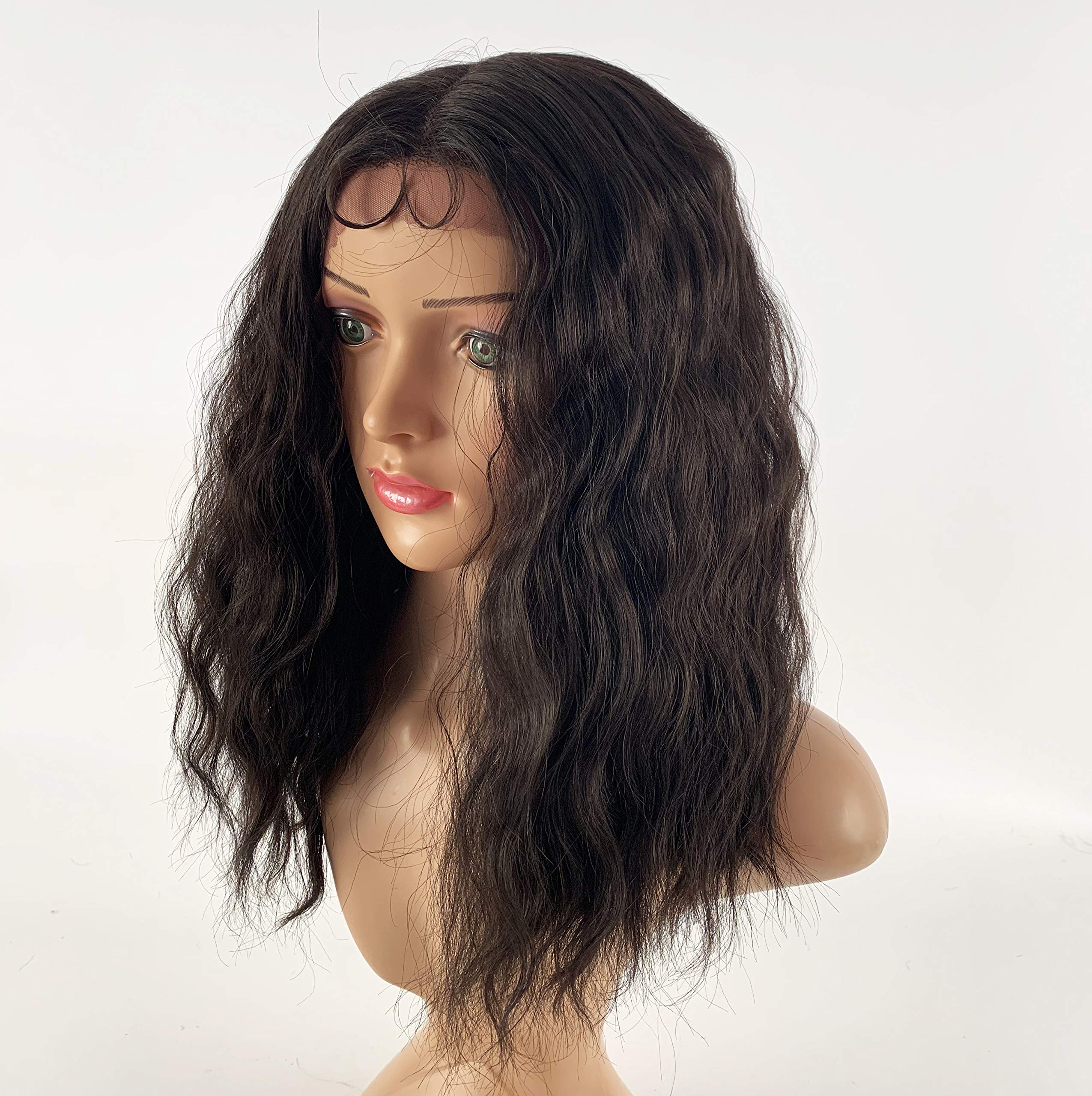 SLEEK Lace Front Wigs With Baby Hair 15’’ Shoulder Length Nature Loose Synthetic SPOTLIGHT 101 ABBIE lace wig Centre Part 4'' Deep Lace Heat Resistant Fiber150g-4