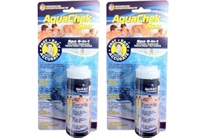 AquaChek 552244-02 Spa 6-in-1 Test Strips (2 Pack)