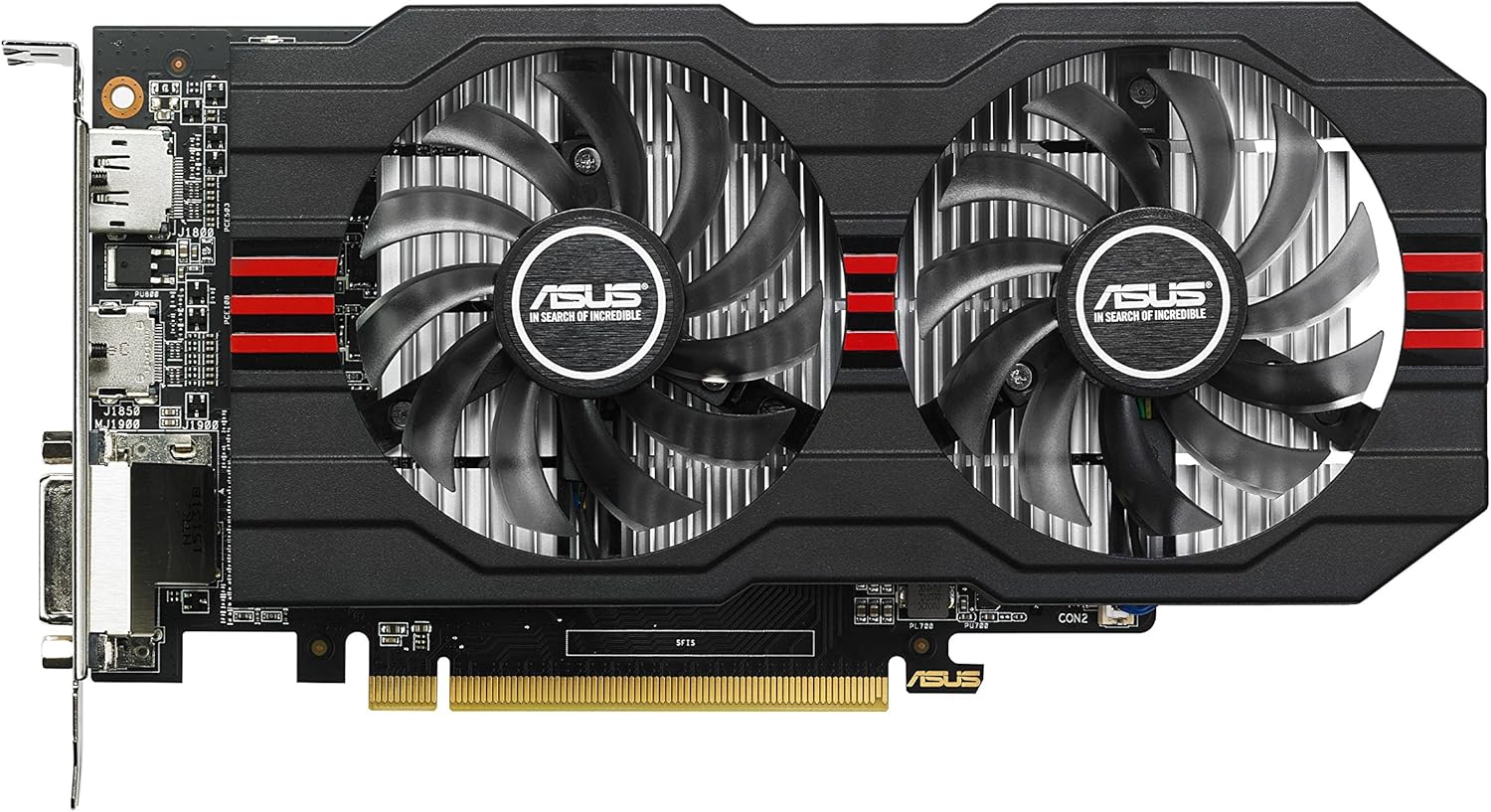 ASUS R7360OC2GD5 Tarjeta gráfica de 2 GB GDDR5 (AMD Radeon R7 360