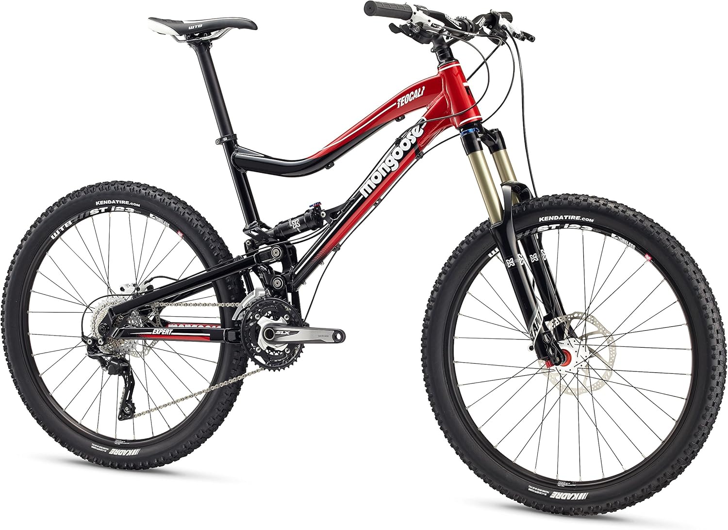 Mongoose teocali sport 27.5 inch men's full suspension mountain bike Clearance