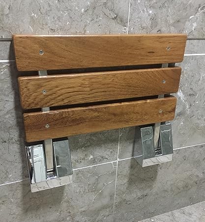 teak shower bench wall mounted