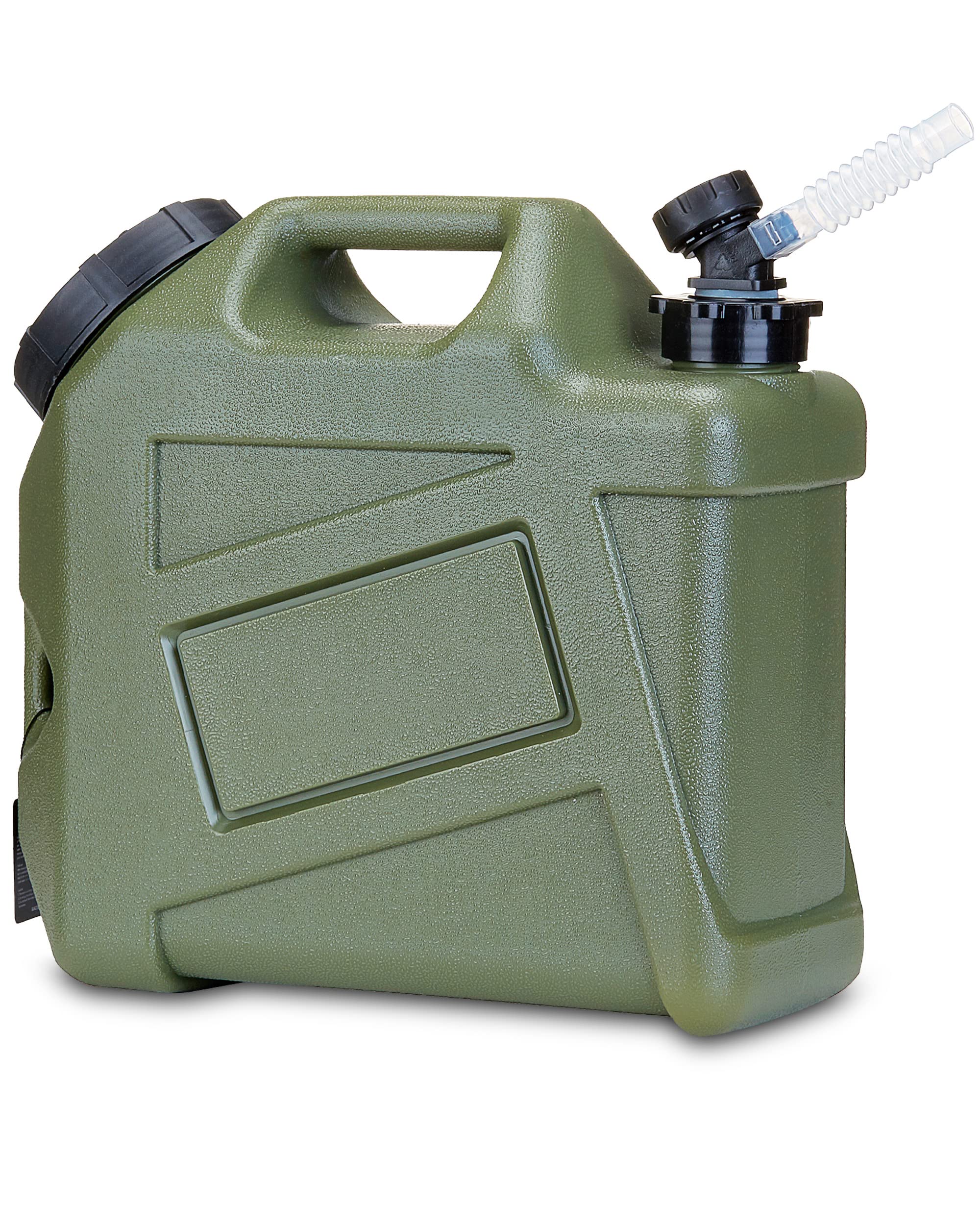 Photo 1 of UPWOIGH Camping Water Container, 2.6 Gallon Small(13.1x12x5.3in) Water Containers Jug, Truly No Leakage Water Storage, Green Water Tank,BPA Free Portable Emergency Water Can for Camping, Hiking
