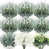 Yuxung 200 Pcs 3 Type Mixed Artificial Flowers Bulk