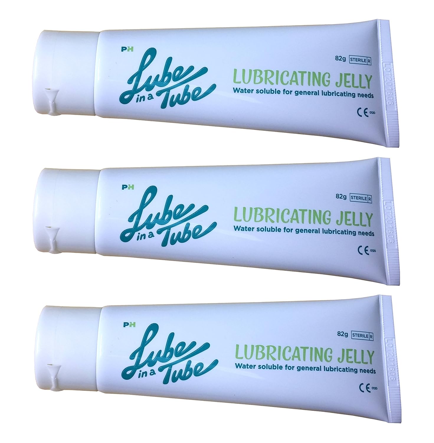 Lube in a Tube Lubricating Jelly (82g) Water Soluble, Transparent