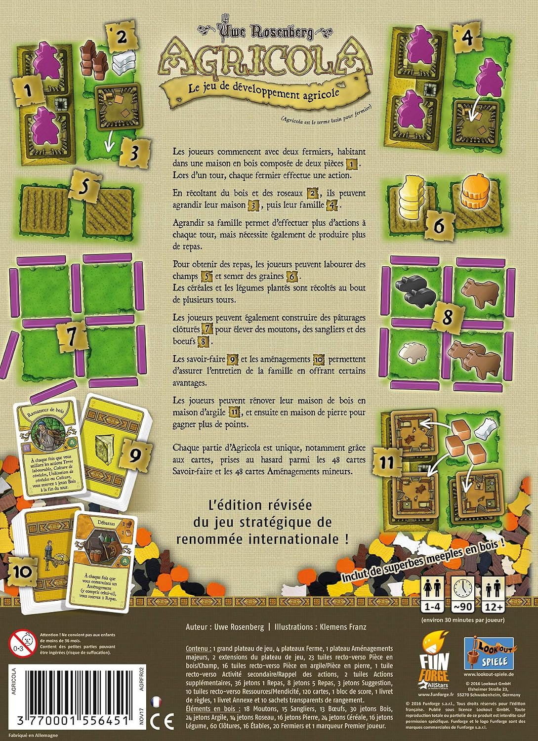 Lookout Games Agricola - Image 5