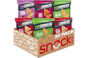 PopCorners Popped Corn Snacks, Sweet Heat Variety Pack, Gluten Free, 1 Oz (Pack of 20)