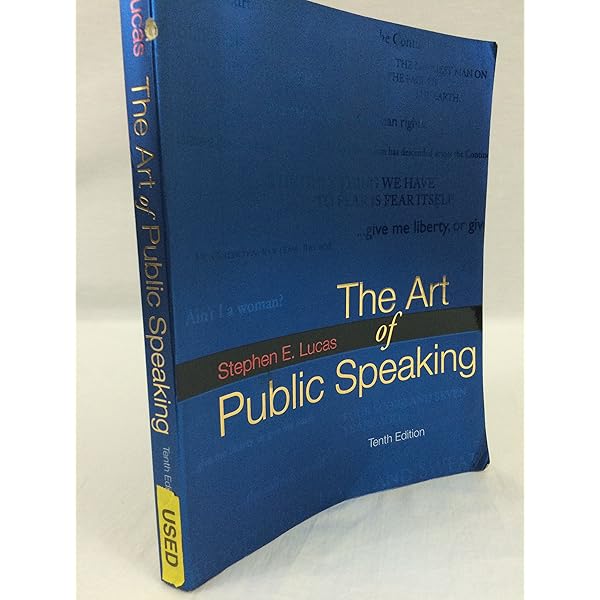 The Art of Public Speaking: Lucas: 9780071280259: Amazon.com