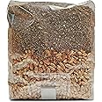 Evviva Sciences All-in-one Mushroom Grow Bag with Coco Coir & Rye Berry Grains, with Self Injection Port, Grow Your Own Mushroom in Easy to Use Grow Bag, 1.5 LBS Per Bag