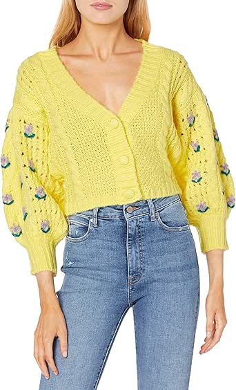 Amazon.com: For Love & Lemons Women's Cardigan: Clothing