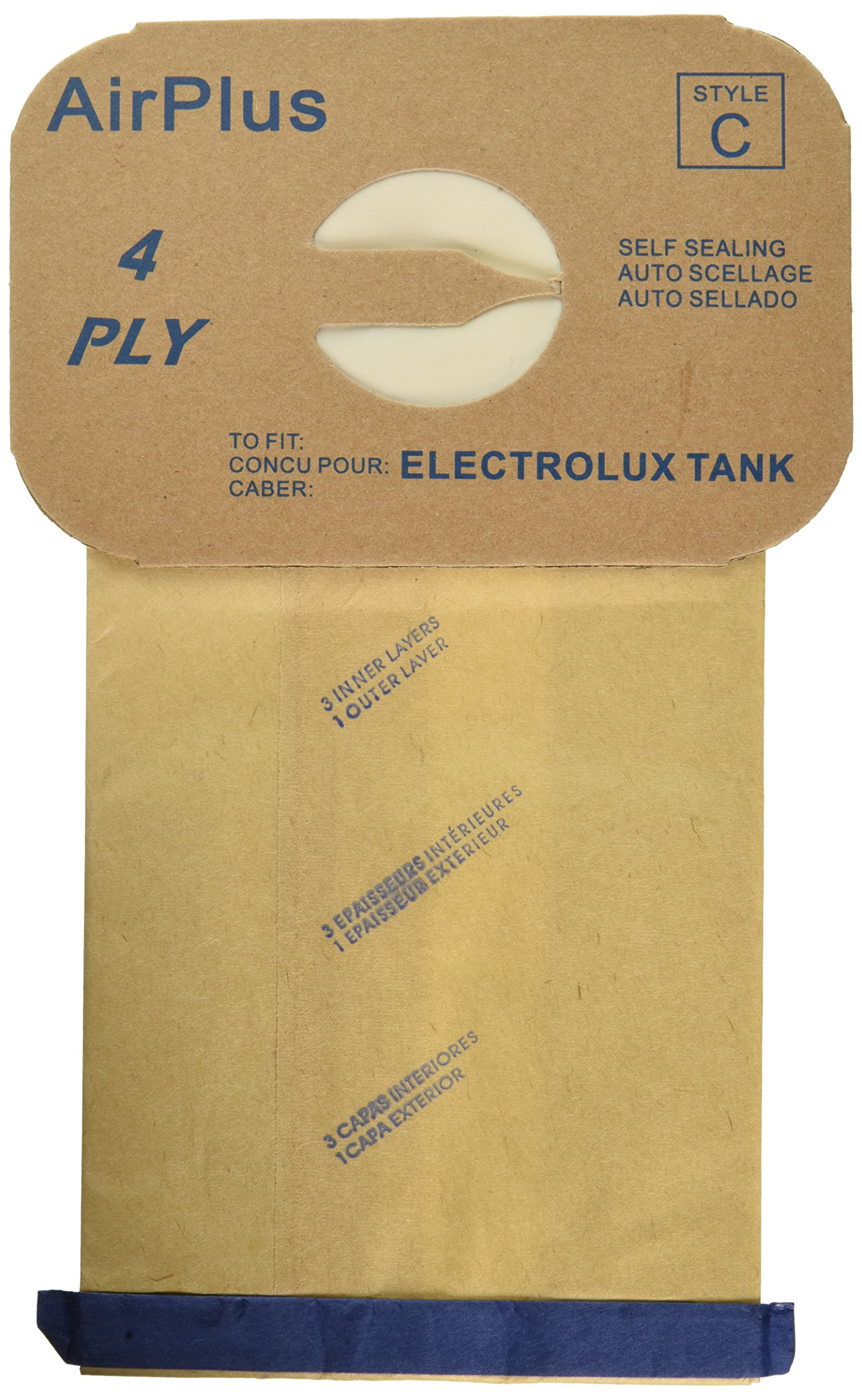 EnviroCare 48 Electrolux Type C Tank Model Vacuum Cleaner Bags 4 Ply By
