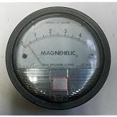 Dwyer 2005 Magnehelic Differential Pressure Gauge, Type, 0 to 5" WC, 4"