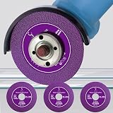 SS Shovan 3Pcs 4 Inch Diamond Glass Cutting Disc Kit 100mm 22.23mm bore view 3