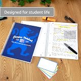 Oxford Campus A4 Notebook Wirebound 8 mm Lined 140 Pages Pack of 3 view 4