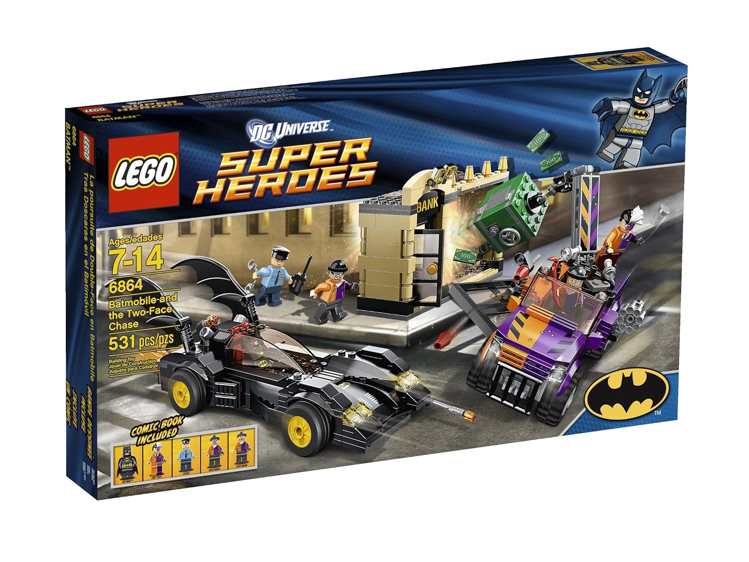 lego batman two face chase set
