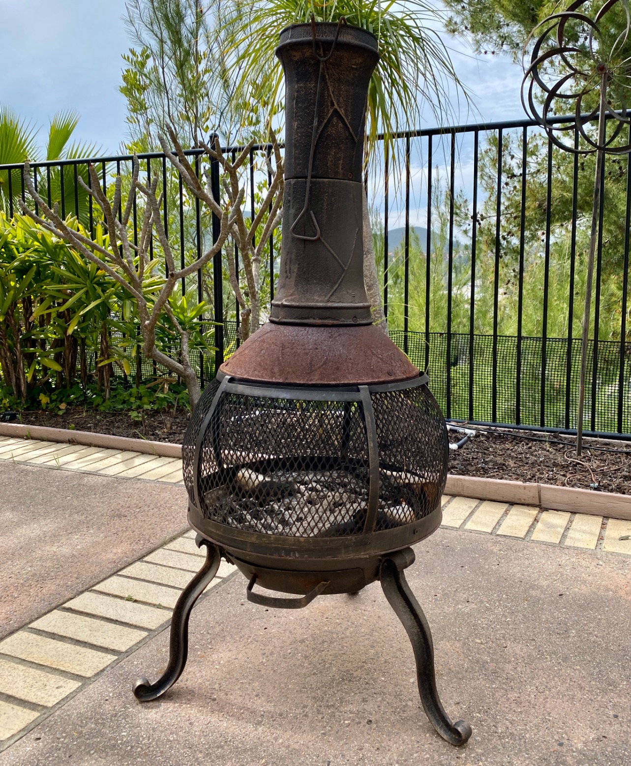 35/mo Finance Deckmate Sonora Outdoor Chimenea Fireplace Model 30199