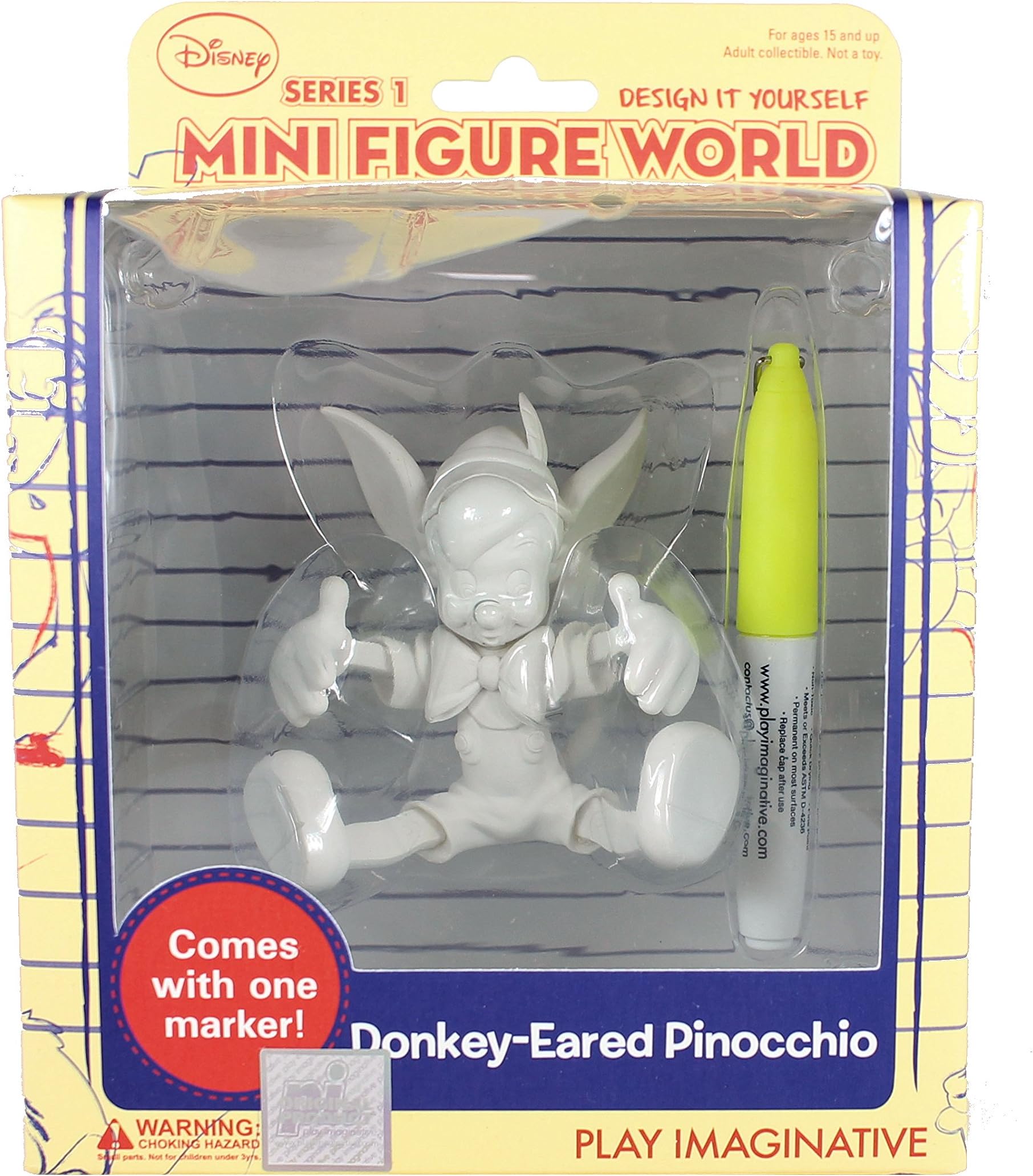 Disney Design It Yourself Mini Figure World Series 1 - Donkey-Eared Pinocchio
