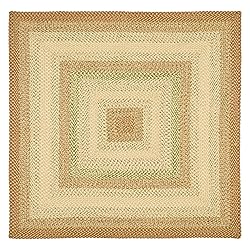 SAFAVIEH Braided Collection 2'3" x 12' Rust / Multi