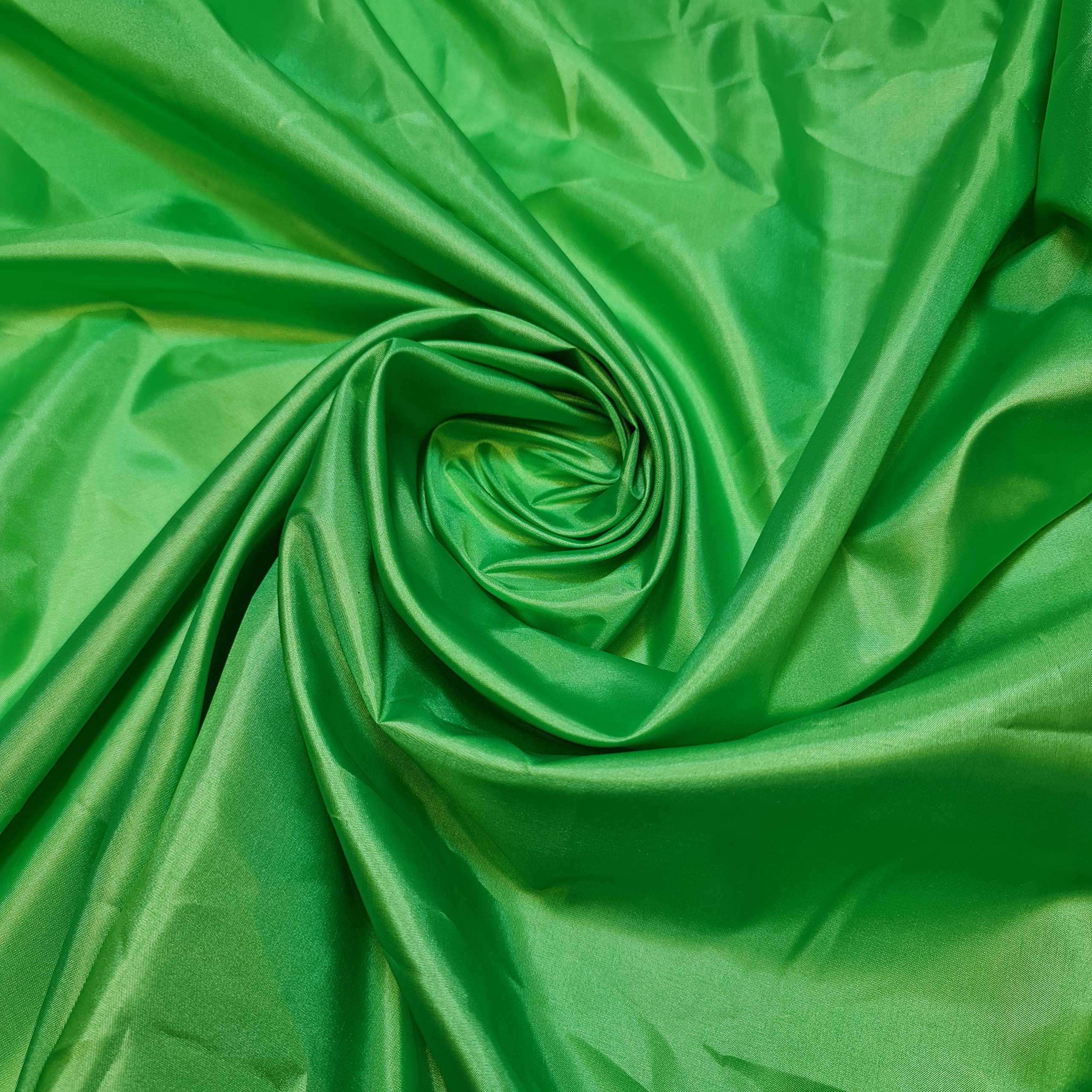 Habotai Dress Skirt Jacket Anti Static Lining Decor Fabric 150cm STH Available in 45 Colours (Apple Green, 2 Meter)