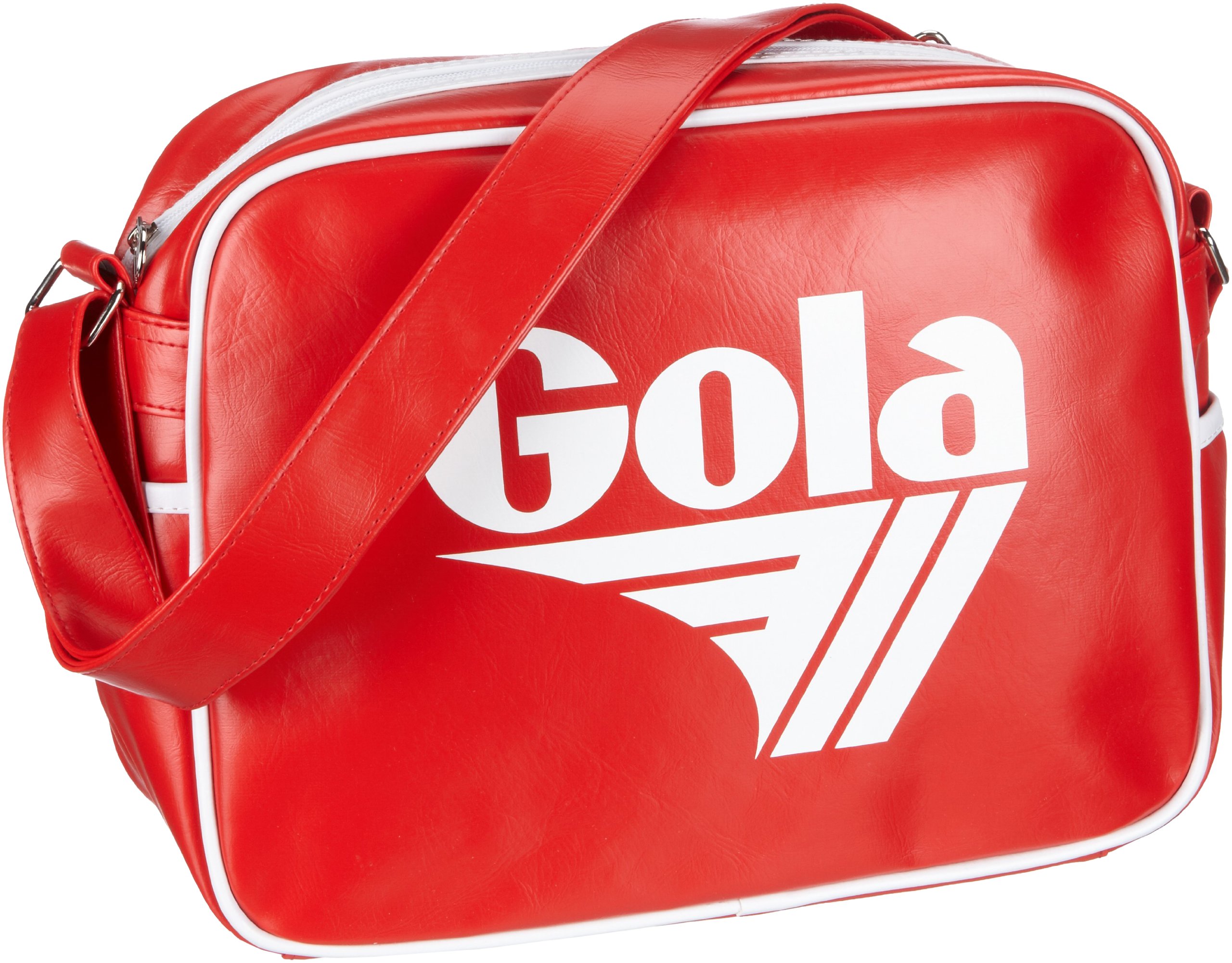 Gola Redford Retro Inspired Sports Bag - Red/White โ image 1