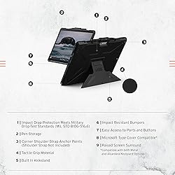 URBAN ARMOR GEAR UAG Designed for Microsoft Surface