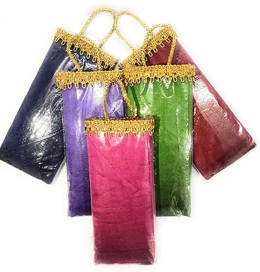 Women's Handcrafted Bag Shaped Blouse Piece (RH2020B, Multicolour, Standard, 25)