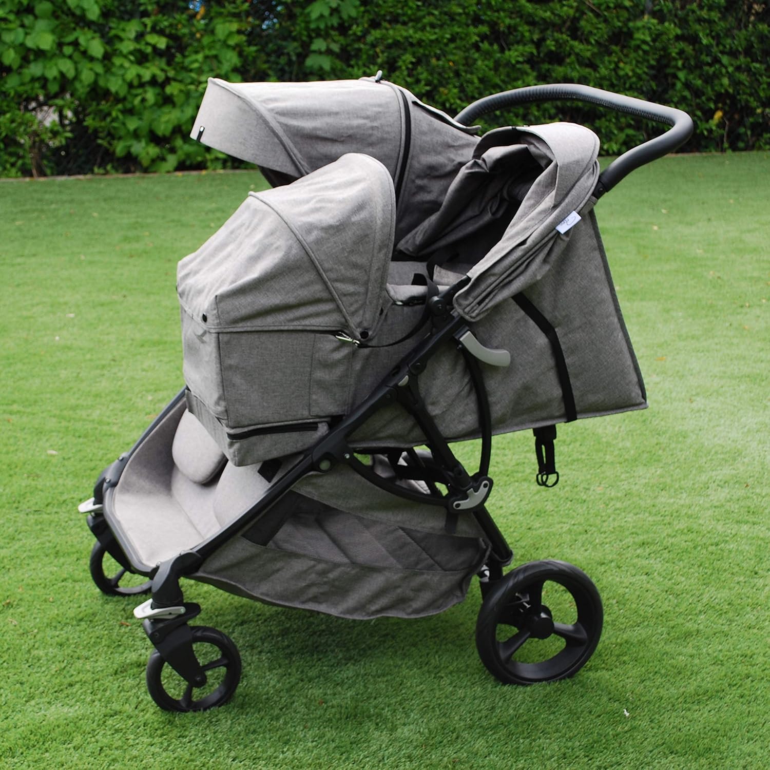 roma gemini double pram