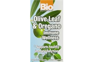 Bio Nutrition Immune Wellness Olive and Oregano Vegi-Caps, 60 Count