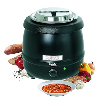 Bartscher Suppentopf Economic 9L schwarz 85167970 Art. 100061