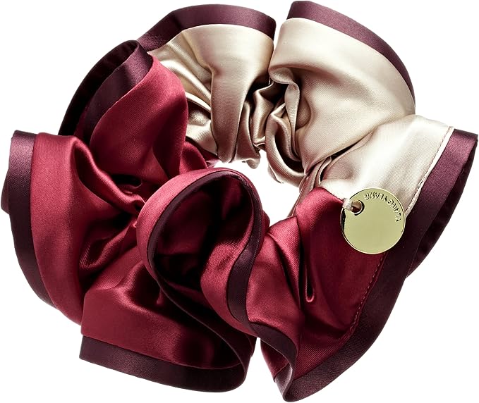 Amazon イラン イラン Ylang Ylang トリプルミックスサテン シュシュ L Y1353 Red Mix F シュシュ 通販