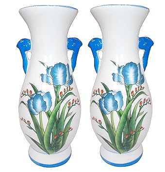 Kotak Sales Flower Vase Glass Pot Porcelain Ceramic Modern