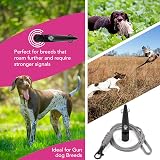 The Dog Lady TDL Gun Dog Training Whistle with Lanyard Black Grey Rope view 3