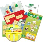 MiniLUK Starter Pack - Screen-Free Brain Training Game Set | Self-Checking Puzzle Exercises Build Logic Focus &amp; Fine Motor Skills, Classroom Travel &amp; Homeschool Activity