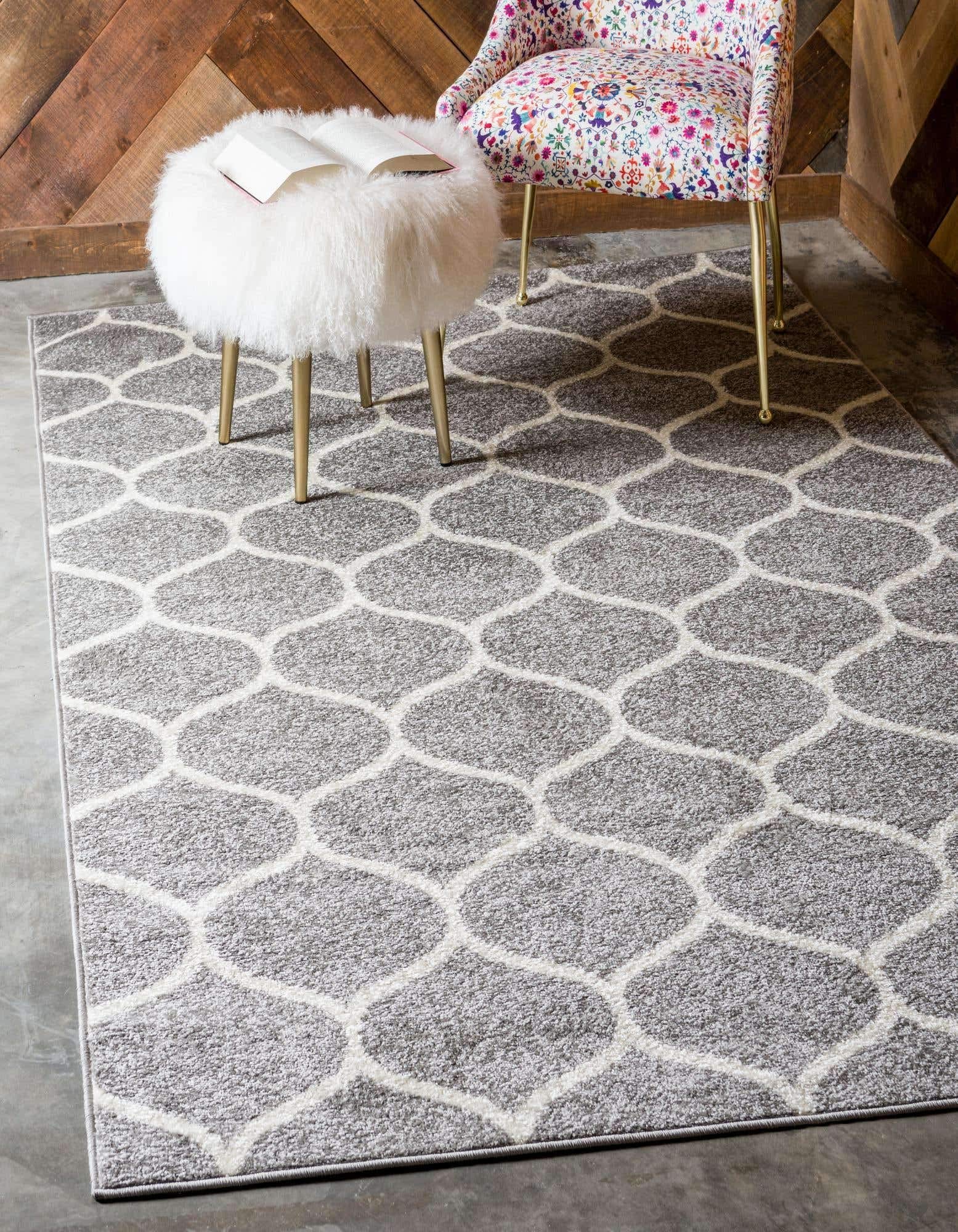 Unique Loom Trellis Frieze Collection Area Rug