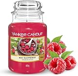 Yankee Candle Red Raspberry Large Jar Scented Candle 150 Hour Burn Time