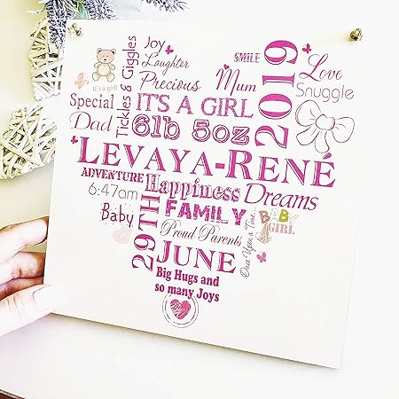 personalised new baby