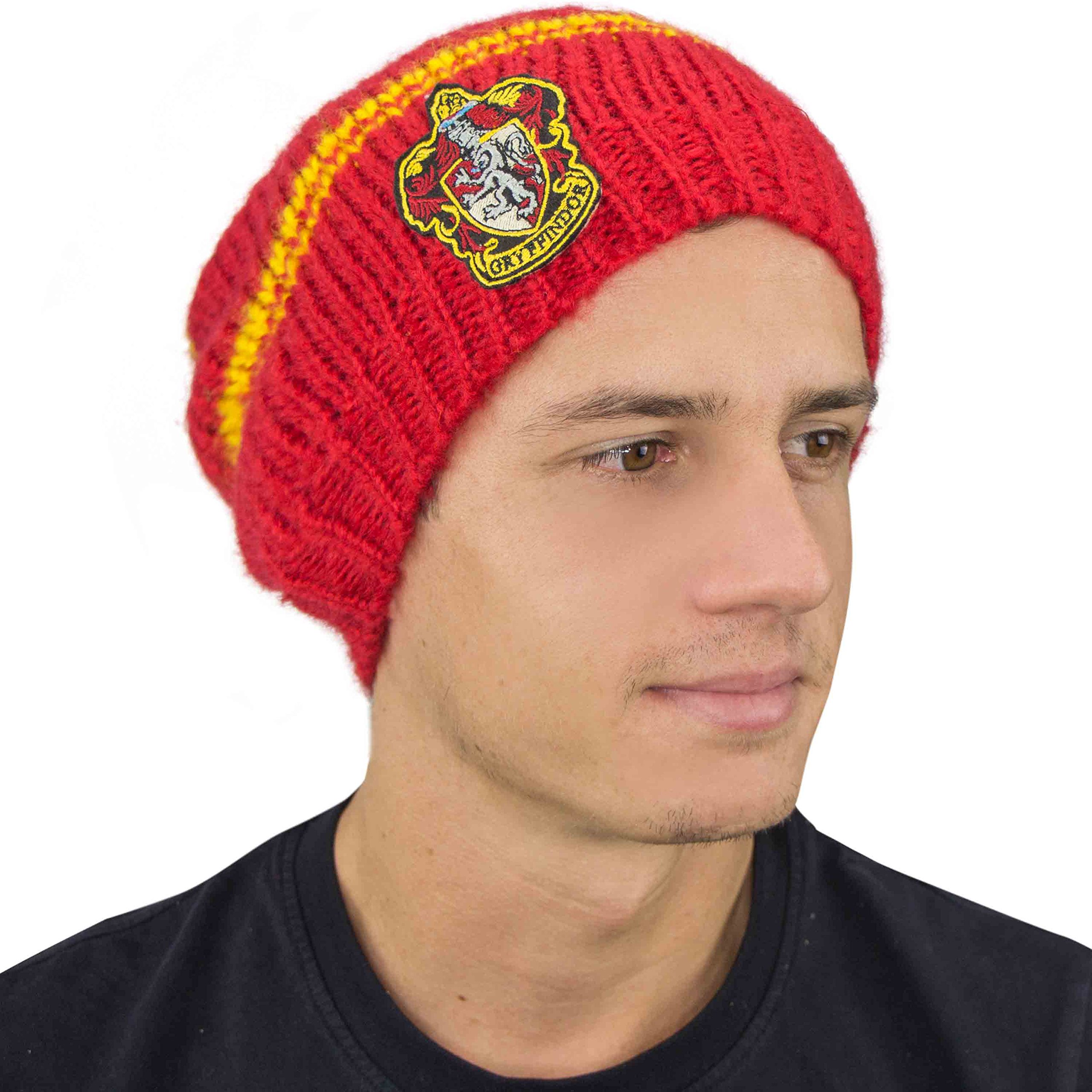 Cinereplicas - Harry Potter - Slouchy Beanie - Officially licensed - Gryffindor - Bright red & Yellow — image 1