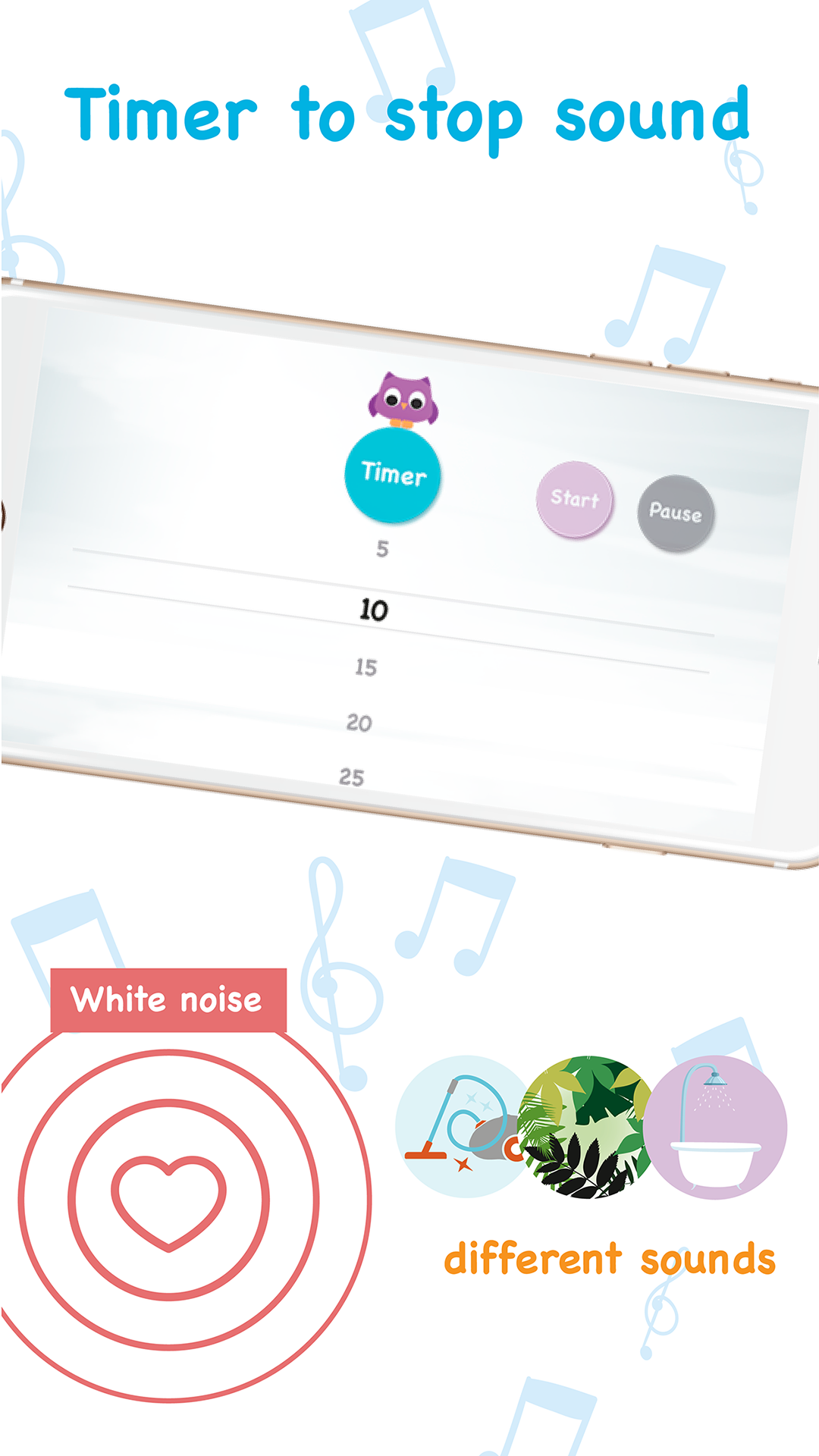 White Noise Baby Happy NewBorn White Noise SoundsAmazon.co.uk