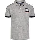 Tommy Hilfiger Boys' Short Sleeve Pique Matt Polo Button Shirt