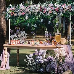 Anmakou White Table Arch, Over the Table Rod Stand