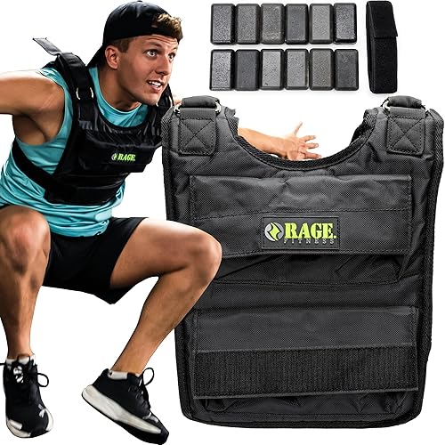 Muscle Weighted Vest For Bodyweight Training Rage Fitness - Main Image