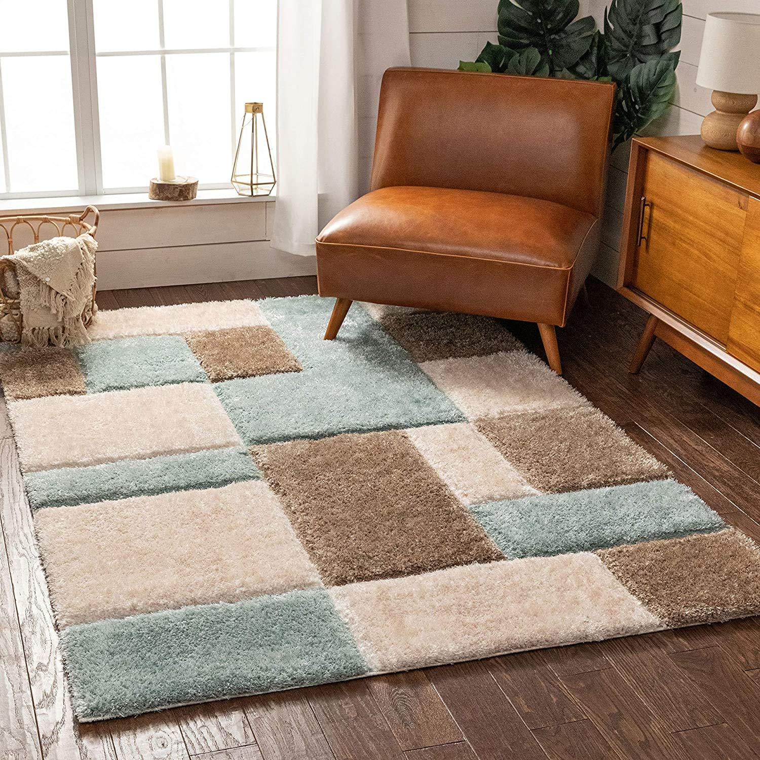 Buy FCARPET Multi Collection High Density Carpets Rugs 2 Inch Thickness