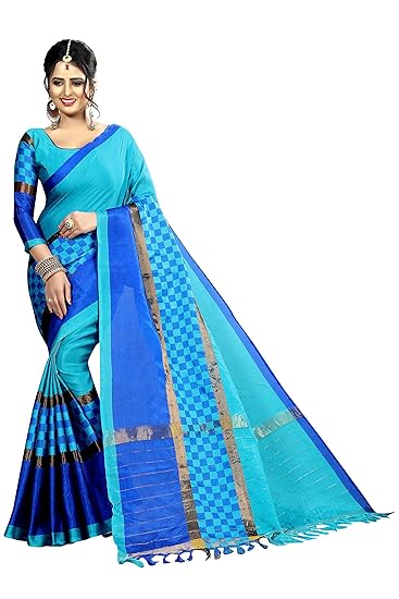 Cotton Saree with Blouse Piece