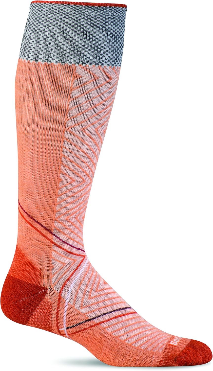 Sockwell Pulse Sock, Size S/M Tangy with a Helicase Sock Ring at Amazon Women’s Clothing store