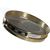 ADVANTECH - 25BS8F Advantech Brass Test Sieves, 8" Diameter, #25 Mesh, Full Height