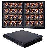 KUOOKING 1000+ Pockets Trading Card Binder, 16-Pocket Card Ablum Compatible with MTG,Sports Cards & Other Standard Size Tradi