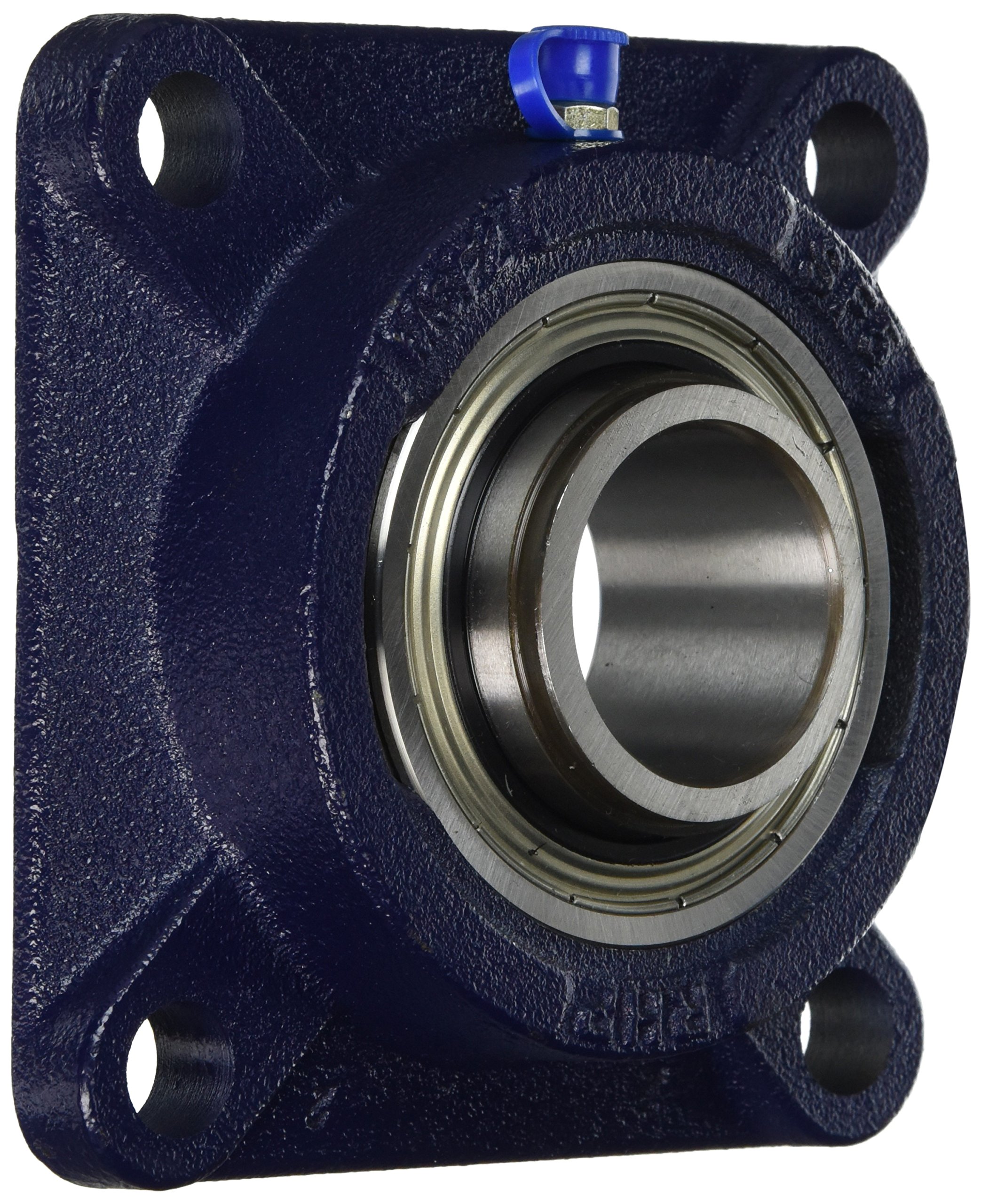 RHP SF35 Self Lube Cast Iron Four Bolt Square Flange Bearing Unit, 35mm Ø, 46.41mm Width