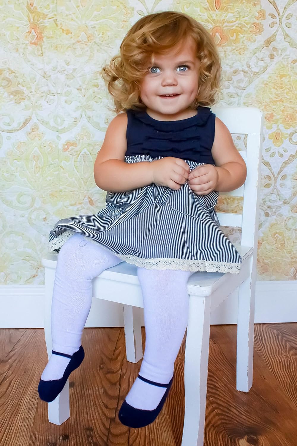 baby shoe look tights